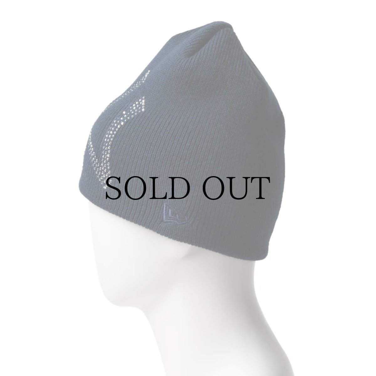 画像6: NEW ERA / ベーシック ビーニー Rhinestone ビッグロゴ ニューヨーク・ヤンキース (6)