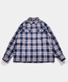 画像1: APPLEBUM(アップルバム) / Melange Check Nel Shirt (1)