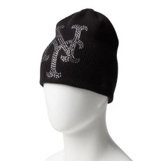 画像4: NEW ERA / ベーシック ビーニー Rhinestone ビッグロゴ ニューヨーク・メッツ (4)