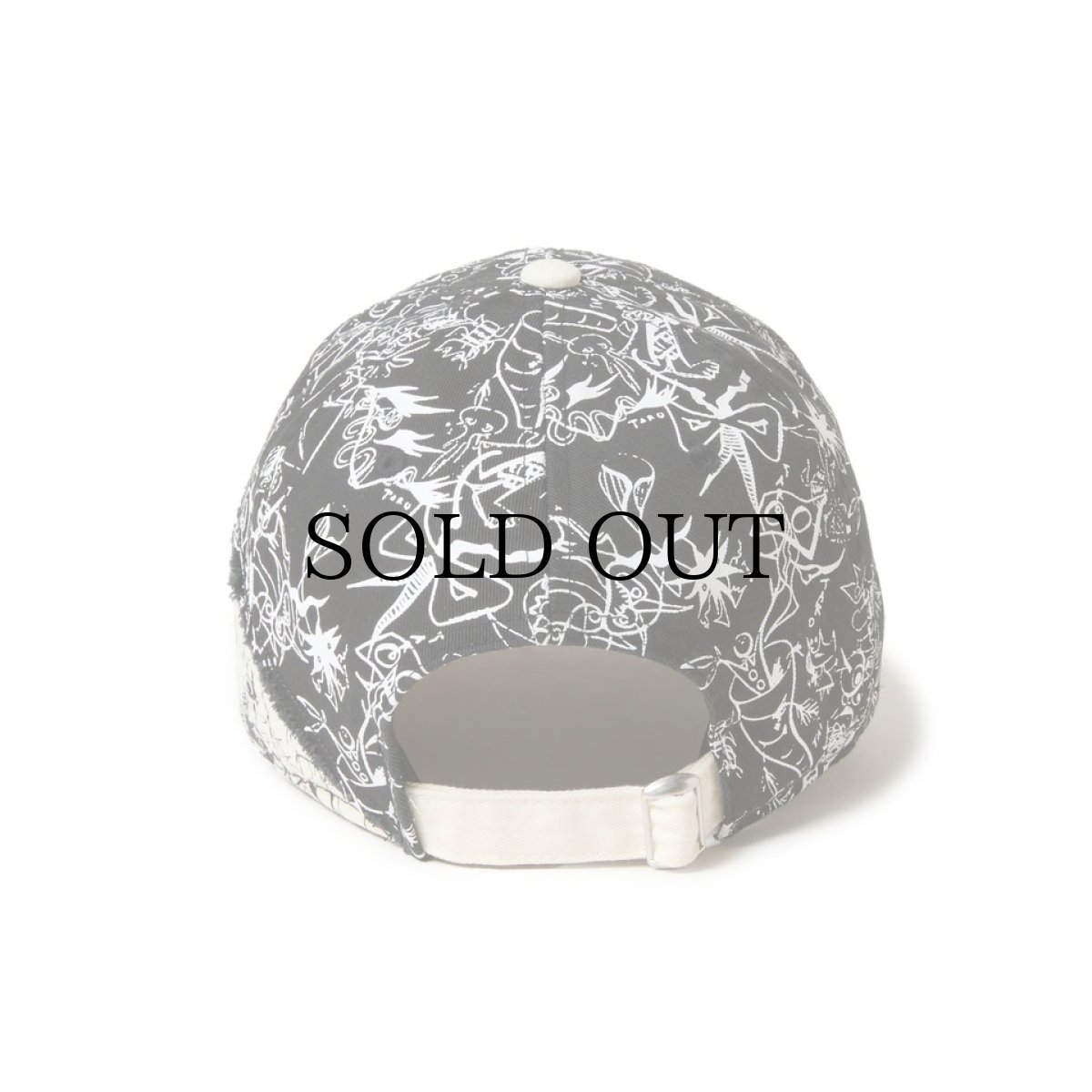 画像5: NEW ERA / 9THIRTY TARO OKAMOTO 岡本太郎 バイザー ブラック/クロームホワイト (5)