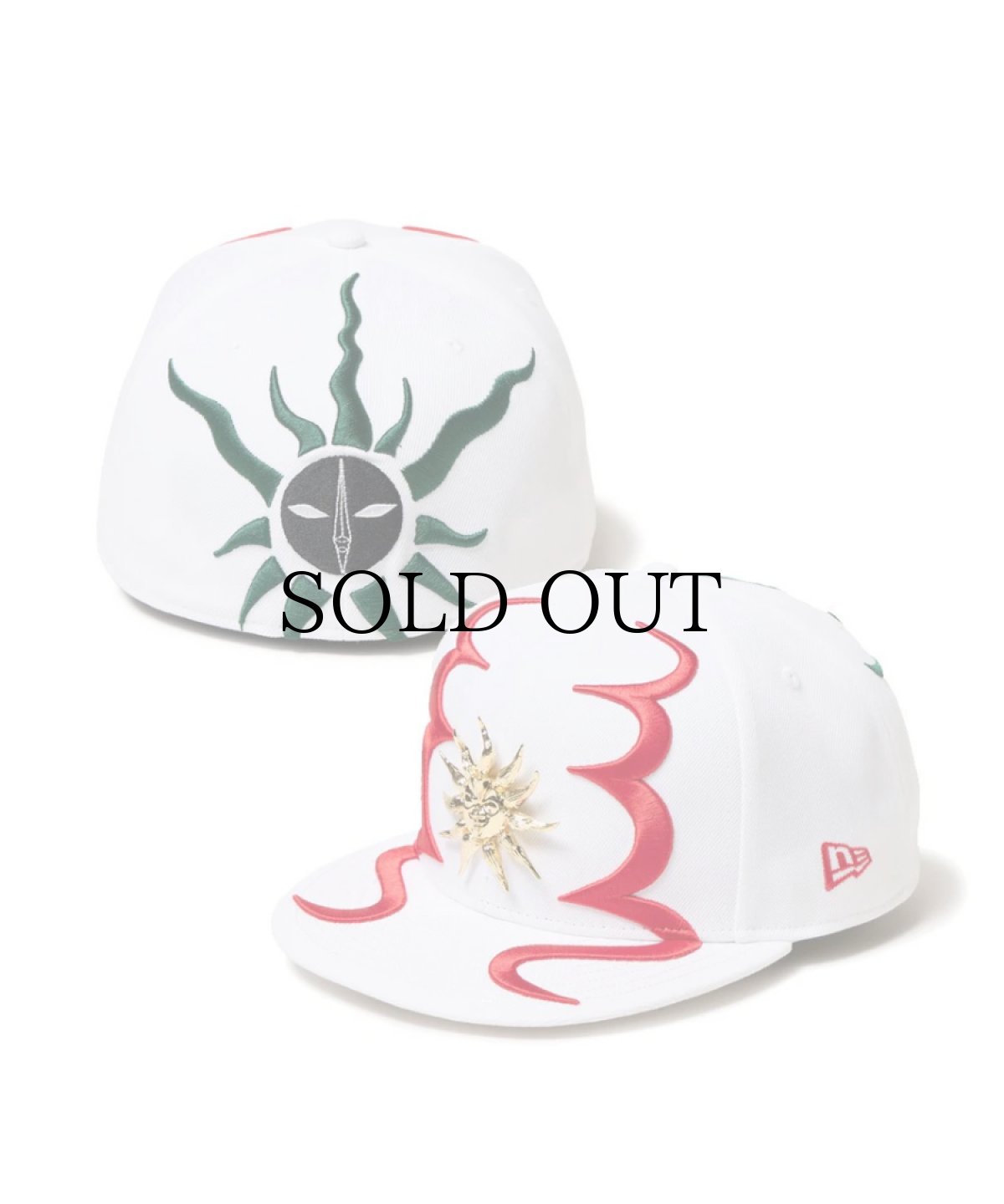 画像1: NEW ERA / 59FIFTY TARO OKAMOTO 岡本太郎 太陽の塔 ピンズ (1)