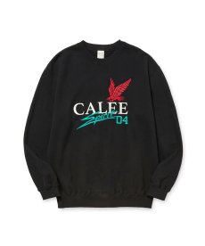 画像1: CALEE(キャリー) / CALEE FS LOGO CREW NECK SW (1)