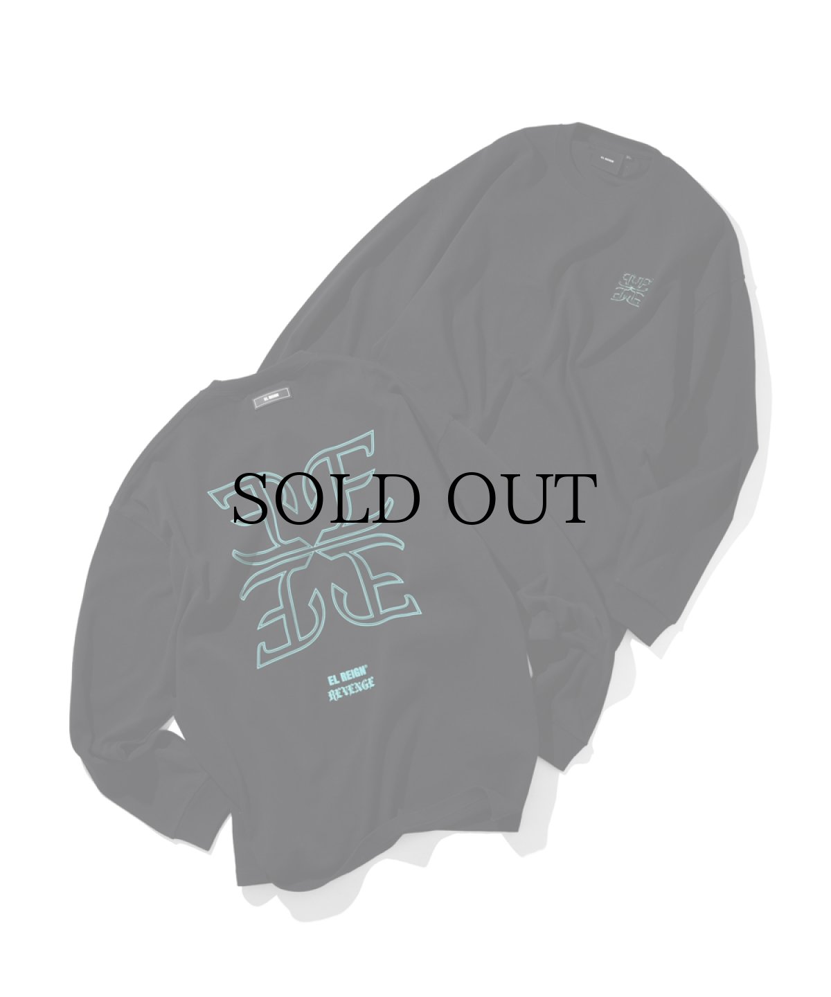 画像1: EL REIGN(エルレイン) / FRAGMENT LOGO LONG SLEEVE (1)