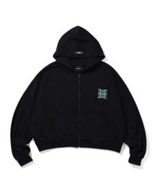 画像3: EL REIGN(エルレイン) / 【LIMITED】FRAGMENT RHINESTONE SHORT HOODIE (3)