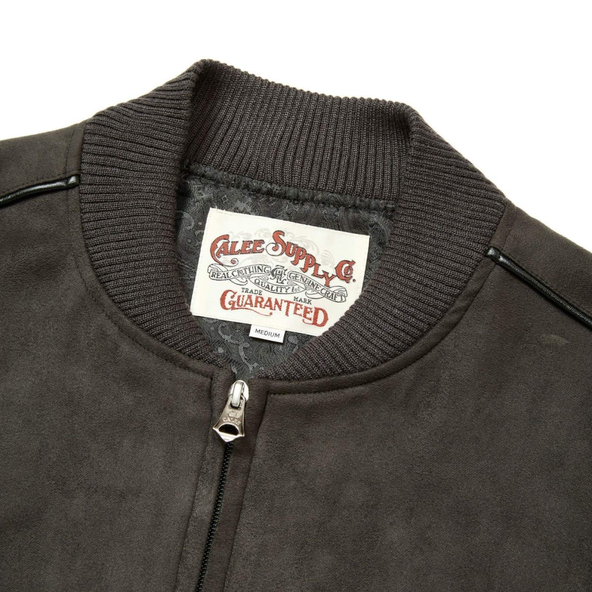 画像4: CALEE(キャリー) / FAUX SUEDE RIB JACKET (4)