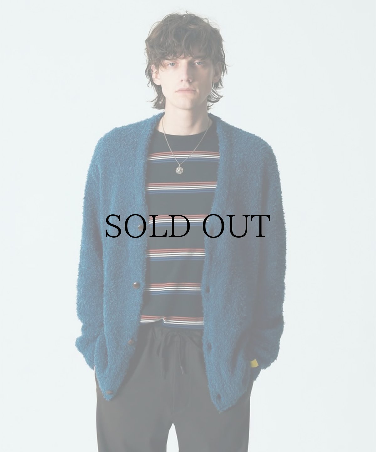 画像12: CALEE(キャリー) / × EYYA KNIT C/F CARDIGAN (12)