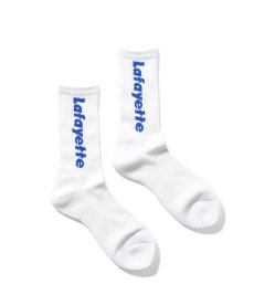 画像2: LFYT(ラファイエット) / Lafayette LOGO CREW SOCKS (2)