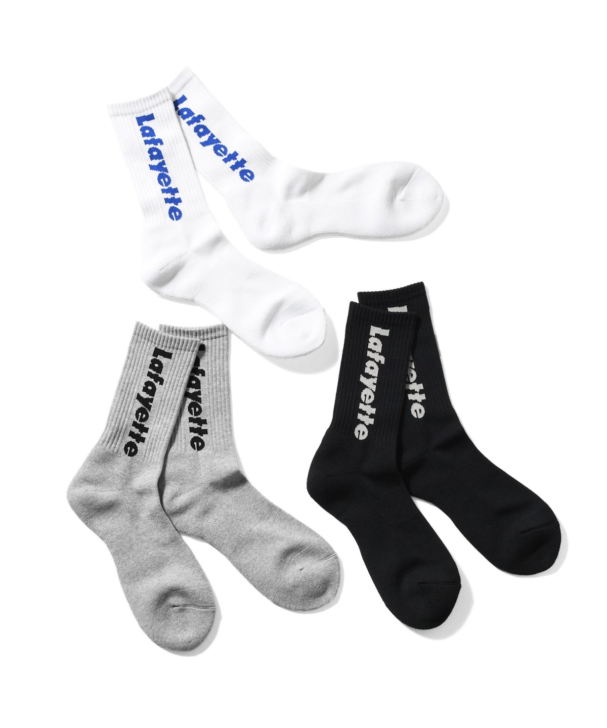 画像1: LFYT(ラファイエット) / Lafayette LOGO CREW SOCKS (1)