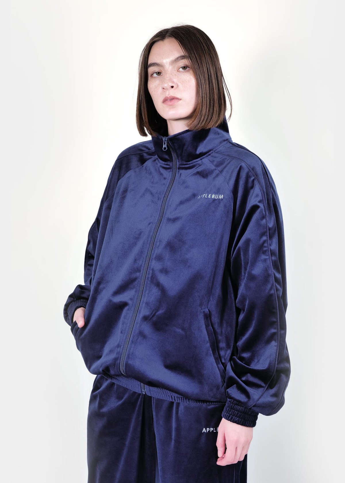 画像10: APPLEBUM(アップルバム) / Velour Track Jacket (10)