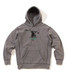 画像1: ACAPULCO GOLD(アカプルコゴールド) / NO BULLSHIT PULLOVER HOODED SWEATSHIRT (WORN WASHED EFFECT) (1)
