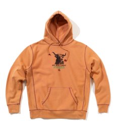 画像5: ACAPULCO GOLD(アカプルコゴールド) / NO BULLSHIT PULLOVER HOODED SWEATSHIRT (WORN WASHED EFFECT) (5)