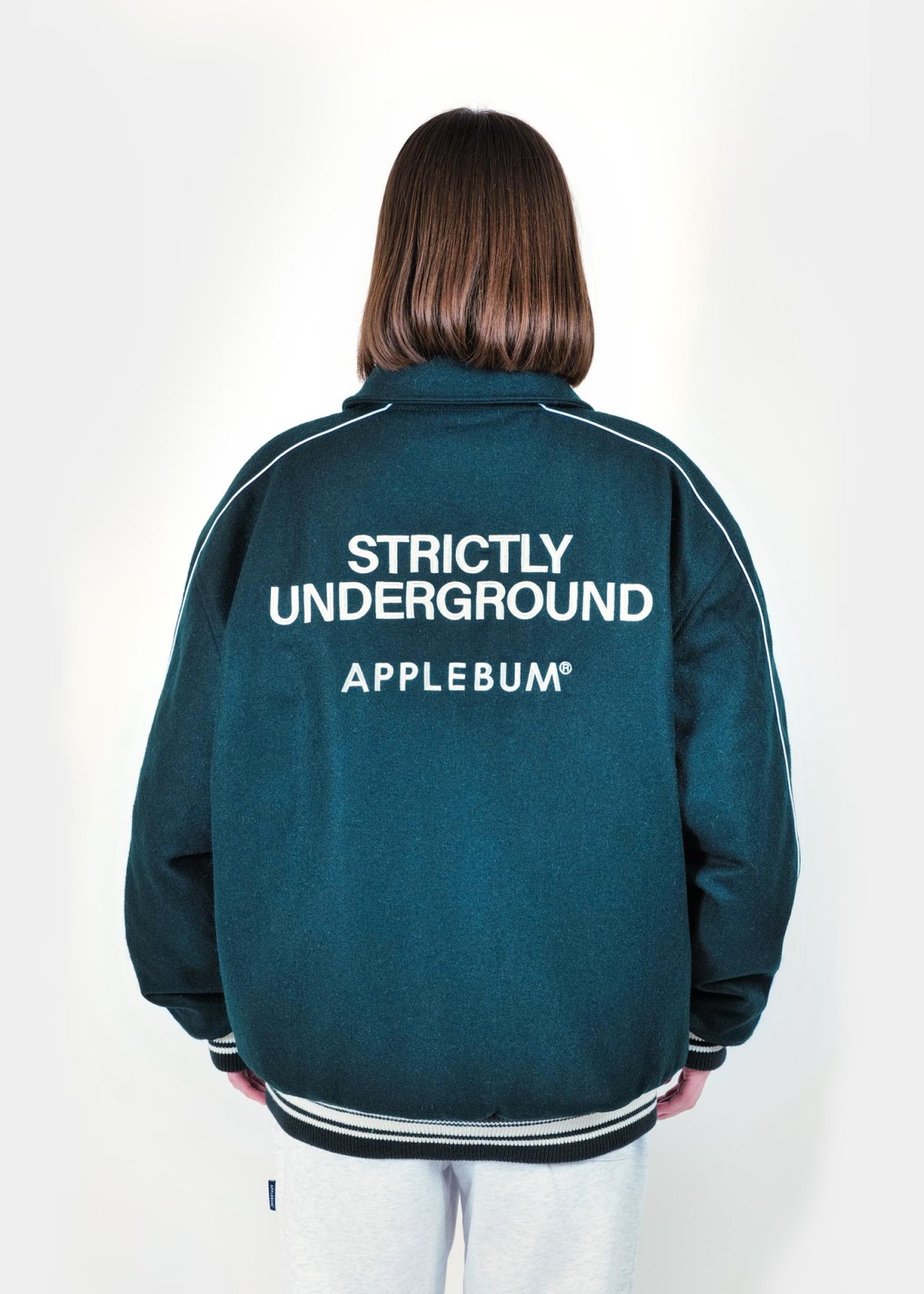 画像20: APPLEBUM(アップルバム) / Collared Melton Stadium Jacket (20)