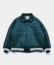画像4: APPLEBUM(アップルバム) / Collared Melton Stadium Jacket (4)