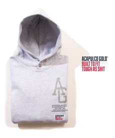 画像8: ACAPULCO GOLD(アカプルコゴールド) / REFLECTIVE AG SIGNATURE SNAP HOODED SWEATSHIRT (8)