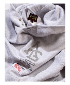 画像10: ACAPULCO GOLD(アカプルコゴールド) / REFLECTIVE AG SIGNATURE SNAP HOODED SWEATSHIRT (10)