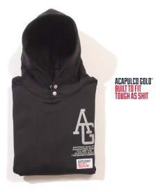 画像7: ACAPULCO GOLD(アカプルコゴールド) / REFLECTIVE AG SIGNATURE SNAP HOODED SWEATSHIRT (7)