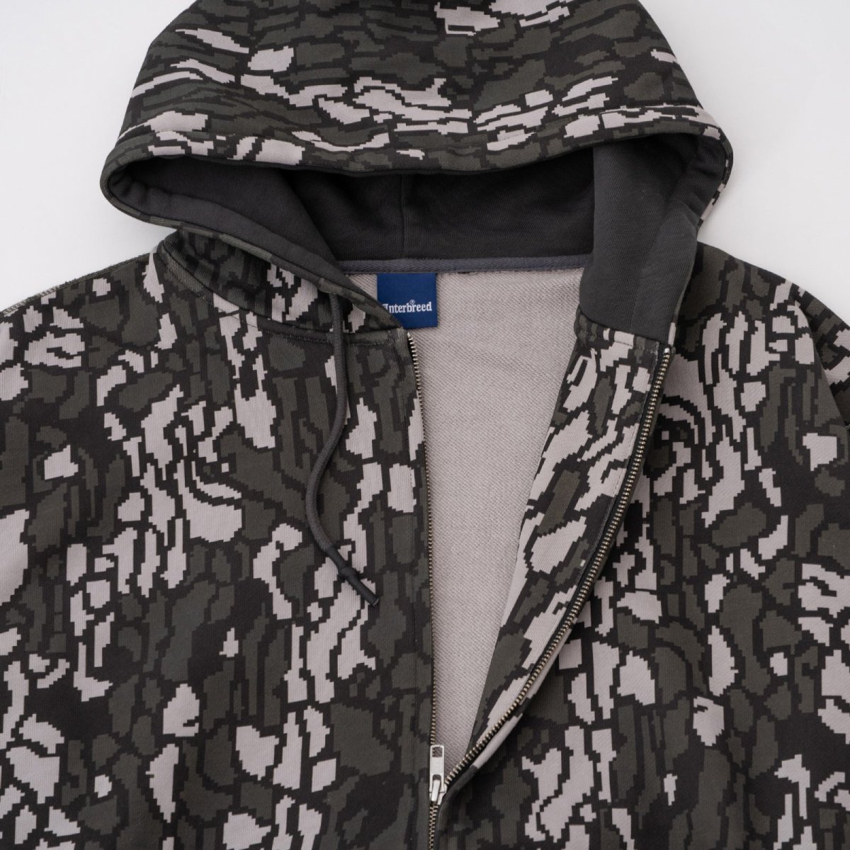 画像12: INTERBREED(インターブリード) / Camouflage Heavy Weight Zip Hoodie (12)