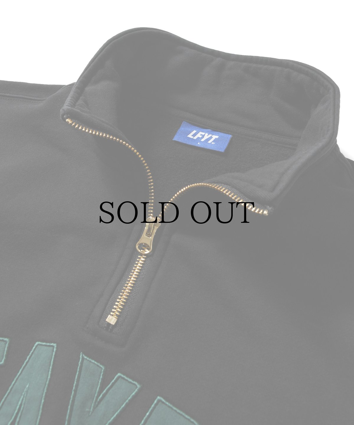 画像11: 【30%OFF】LFYT(ラファイエット) / ARCH LOGO HALFZIP SWEATSHIRT (11)