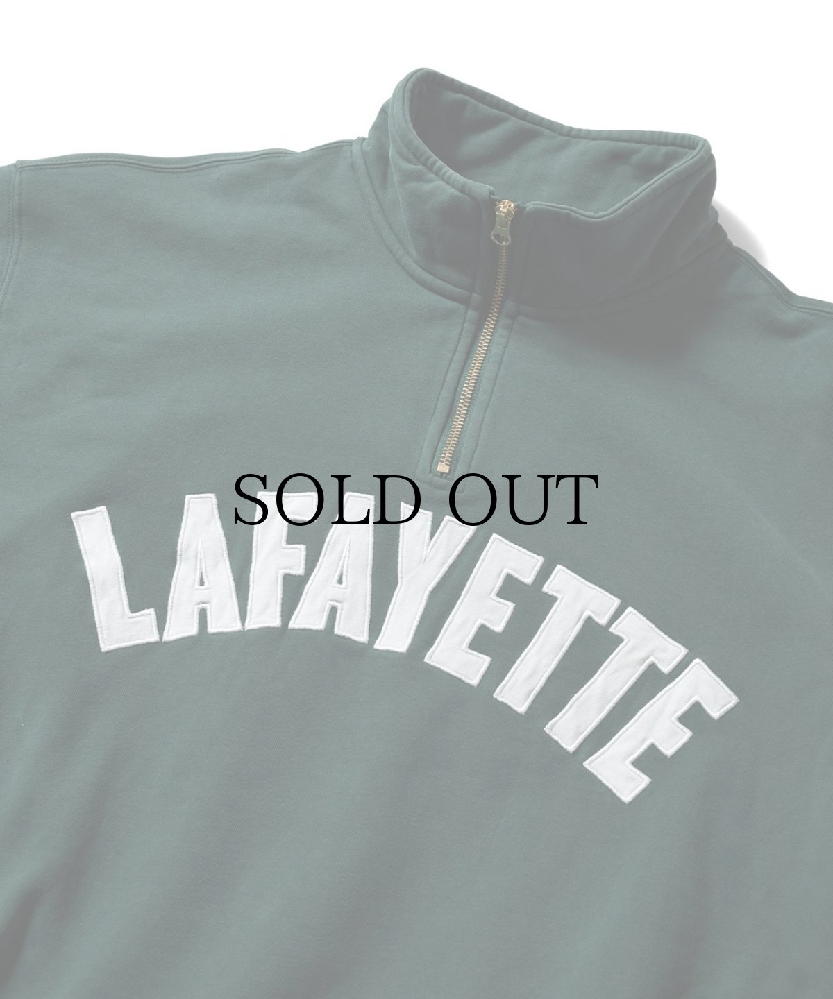 画像10: 【30%OFF】LFYT(ラファイエット) / ARCH LOGO HALFZIP SWEATSHIRT (10)
