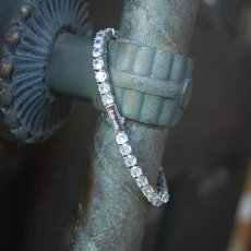 画像3: $ole only(ソールオンリー) / s925シルバー CZダイヤ テニスチェーン ネックレス 4mm 7inch (3)