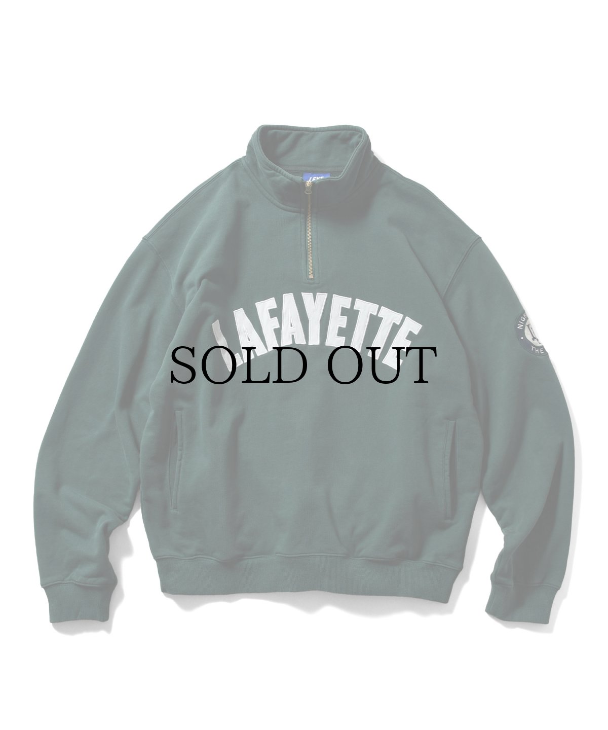 画像4: 【30%OFF】LFYT(ラファイエット) / ARCH LOGO HALFZIP SWEATSHIRT (4)