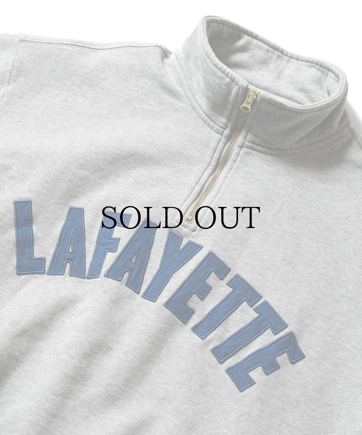 画像9: 【30%OFF】LFYT(ラファイエット) / ARCH LOGO HALFZIP SWEATSHIRT (9)