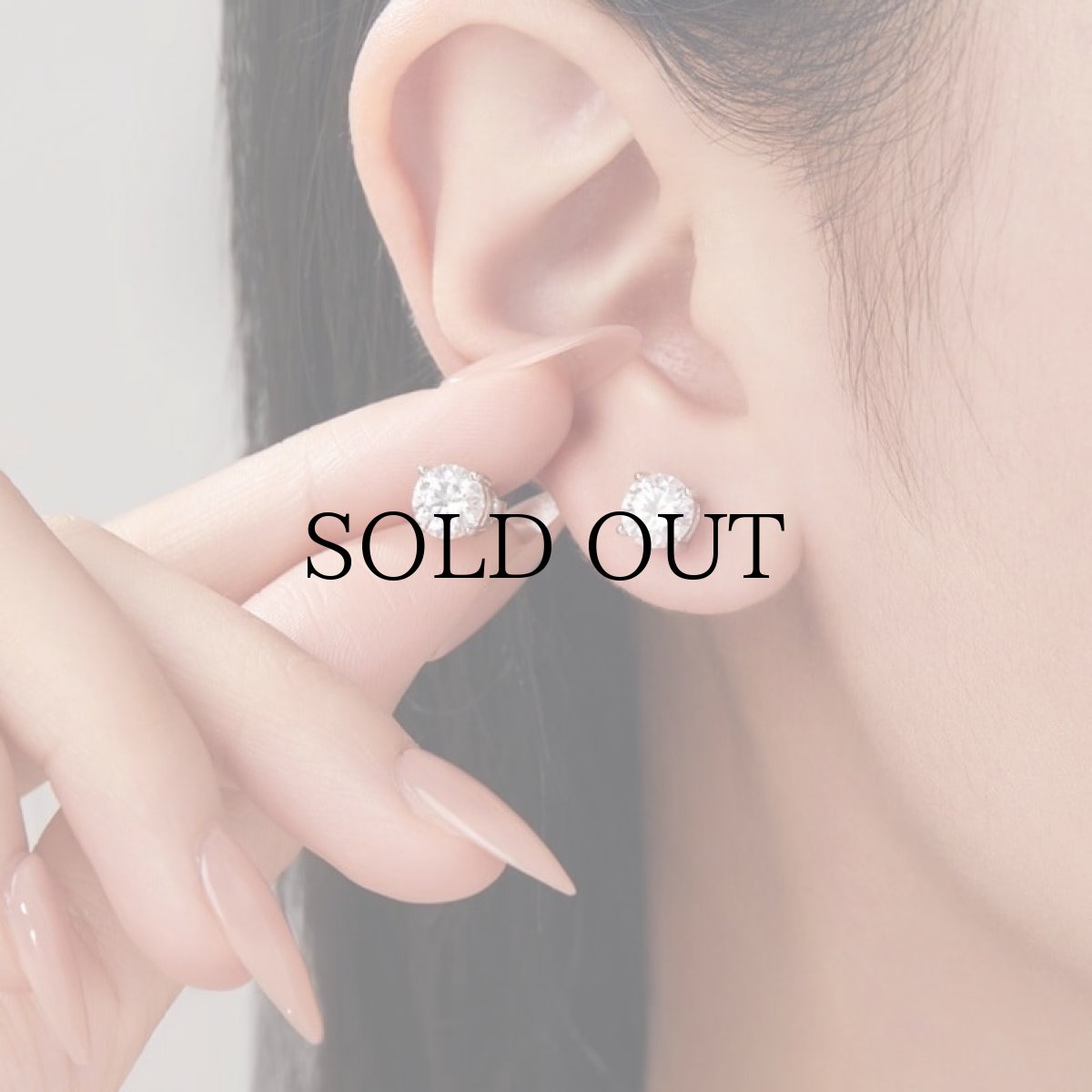 画像4: $ole only(ソールオンリー) / S925 Moissanite 0.5 Carat Earrings (2 Pairs) (4)