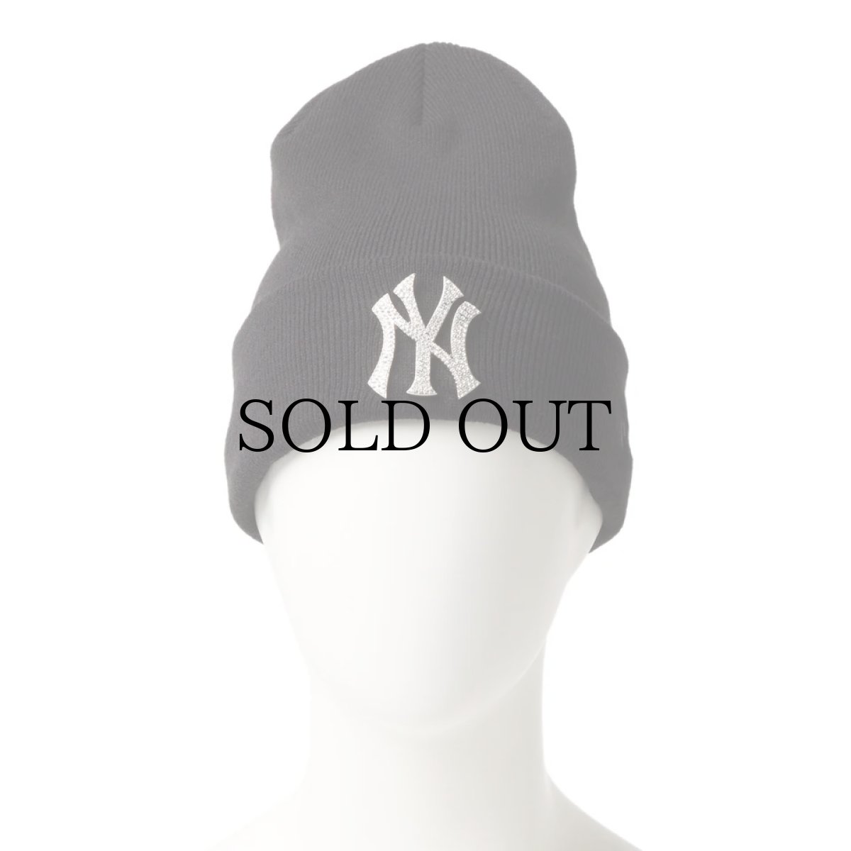 画像5: NEW ERA / ベーシック カフニット Rhinestone Badge ニューヨーク・ヤンキース (5)