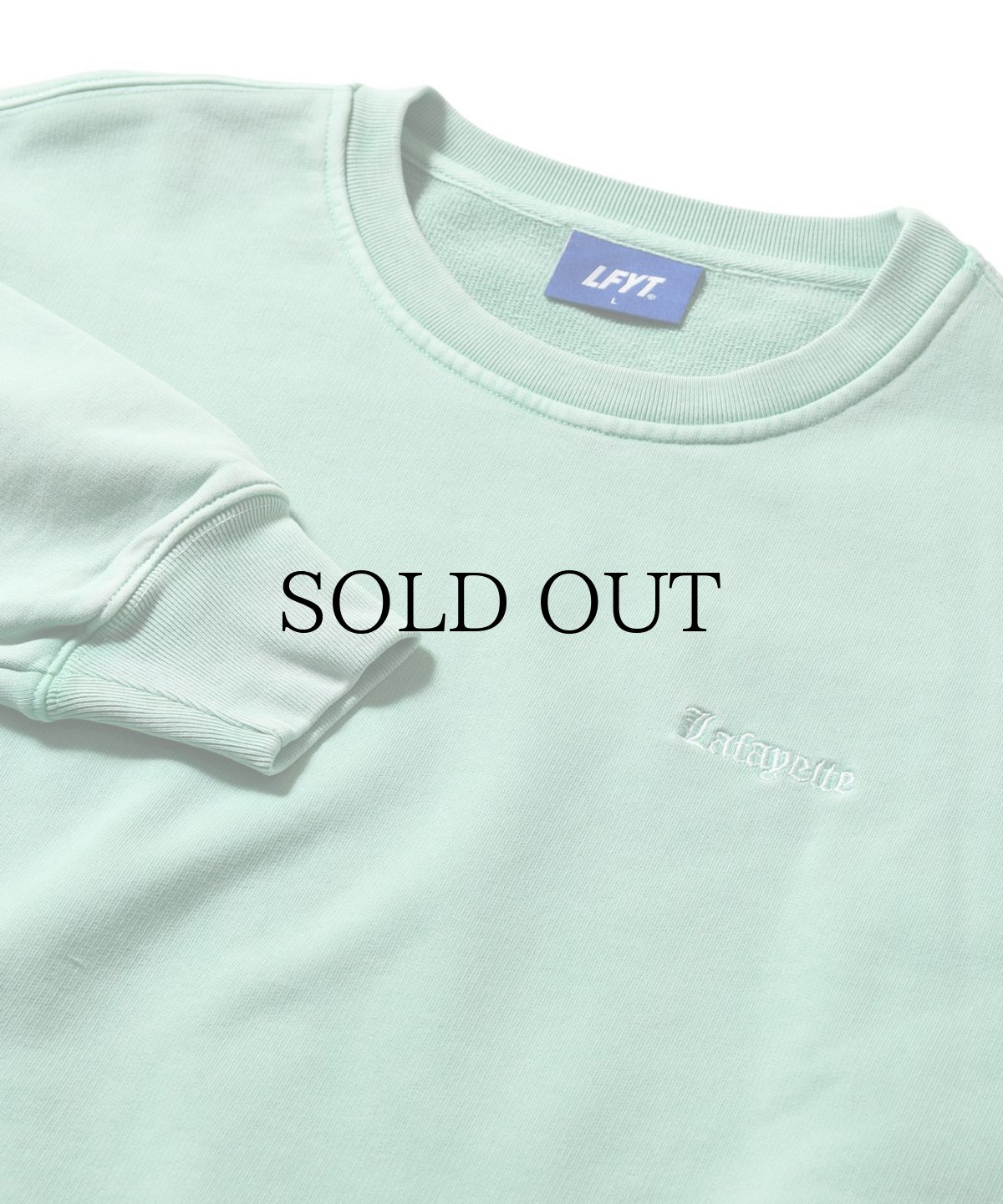 画像13: 【40%OFF】LFYT(ラファイエット) / OLD ENGLISH PIGMENT CREWSWEAT (13)