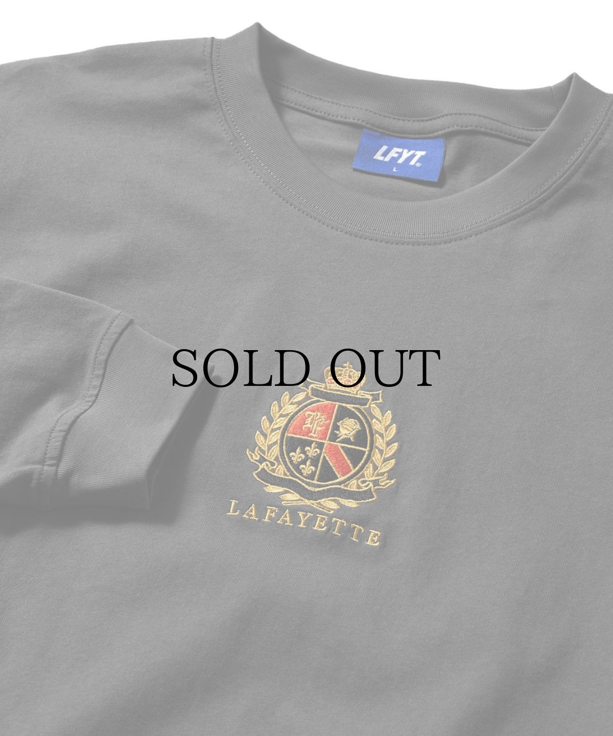 画像9: 【40%OFF】LFYT(ラファイエット) / HERITAGE EMBLEM L/S TEE (9)