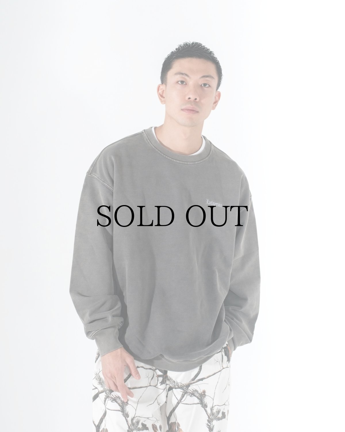 画像14: 【40%OFF】LFYT(ラファイエット) / OLD ENGLISH PIGMENT CREWSWEAT (14)