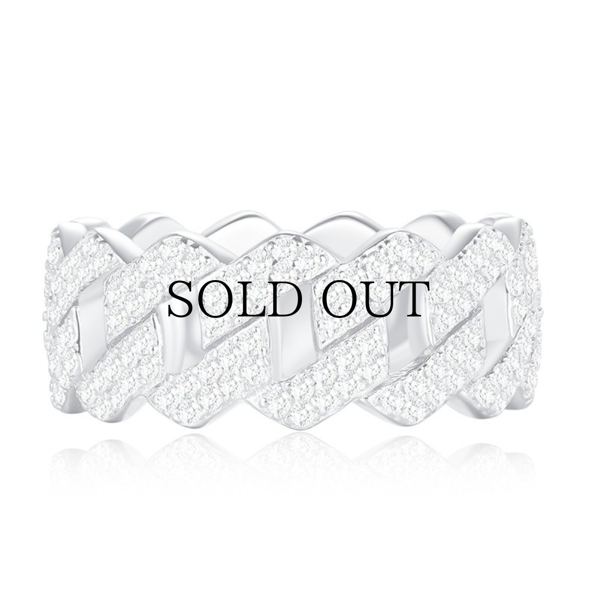 画像2: $ole only(ソールオンリー) / S925 Silver Twist Chain Design Ring (2)