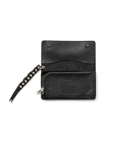 画像3: CALEE(キャリー) / PLANE LEATHER LONG WALLET ＜STUDS CHARM＞ (3)