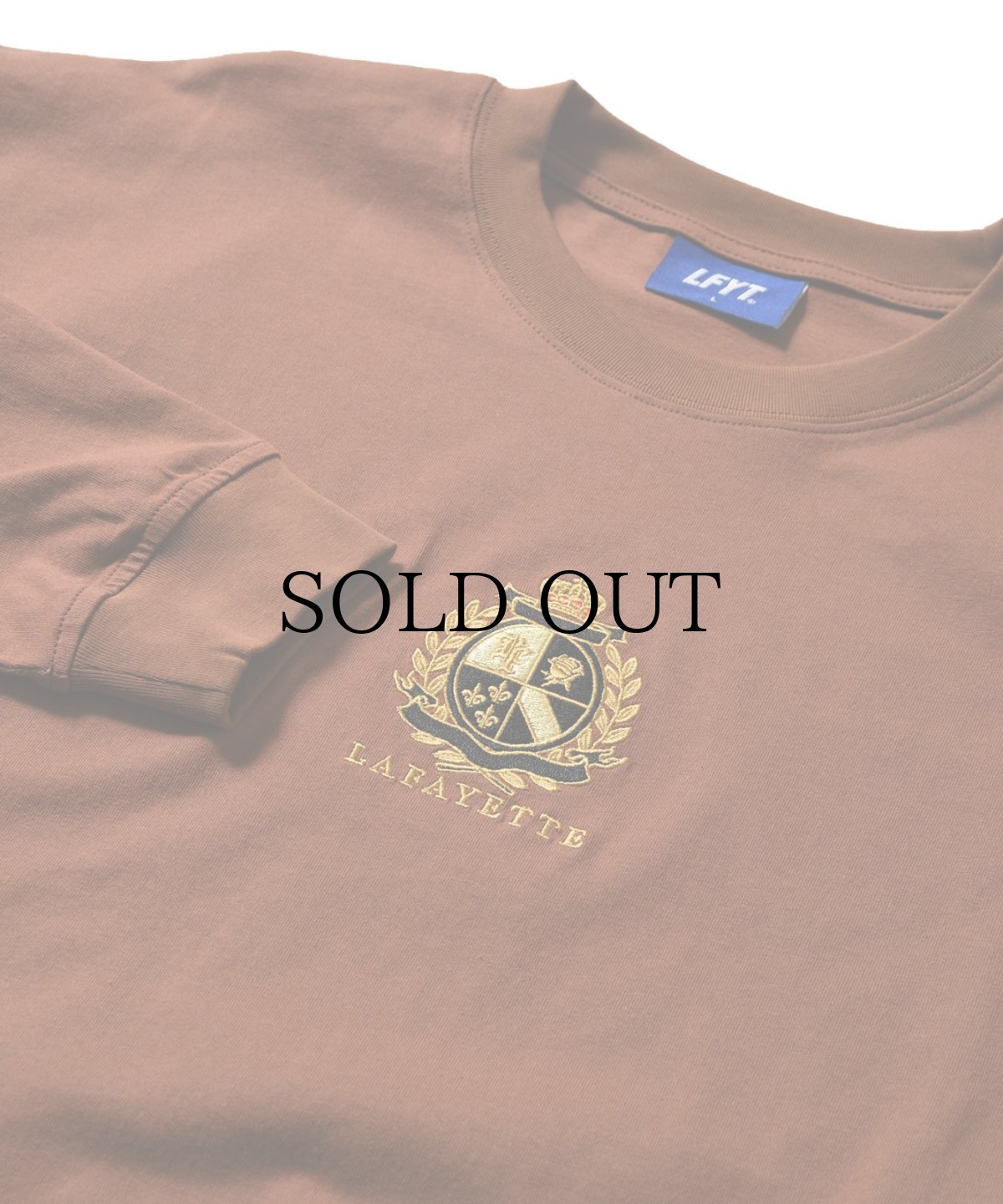画像10: 【40%OFF】LFYT(ラファイエット) / HERITAGE EMBLEM L/S TEE (10)