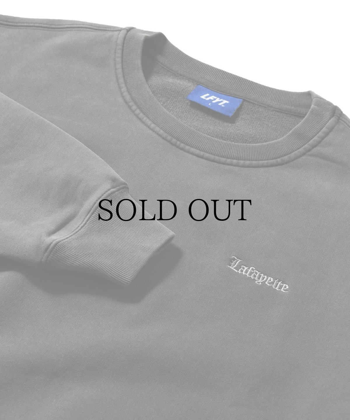 画像10: 【40%OFF】LFYT(ラファイエット) / OLD ENGLISH PIGMENT CREWSWEAT (10)