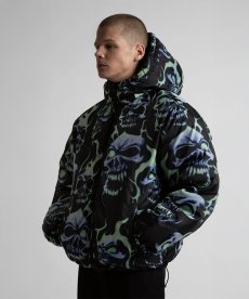 画像3: WASTED PARIS / SKULL PUFFER JACKET (3)