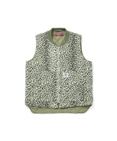 画像1: HIDEANDSEEK(ハイドアンドシーク) / Camo Zip Work Vest (1)