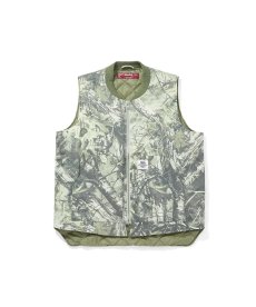 画像2: HIDEANDSEEK(ハイドアンドシーク) / Camo Zip Work Vest (2)