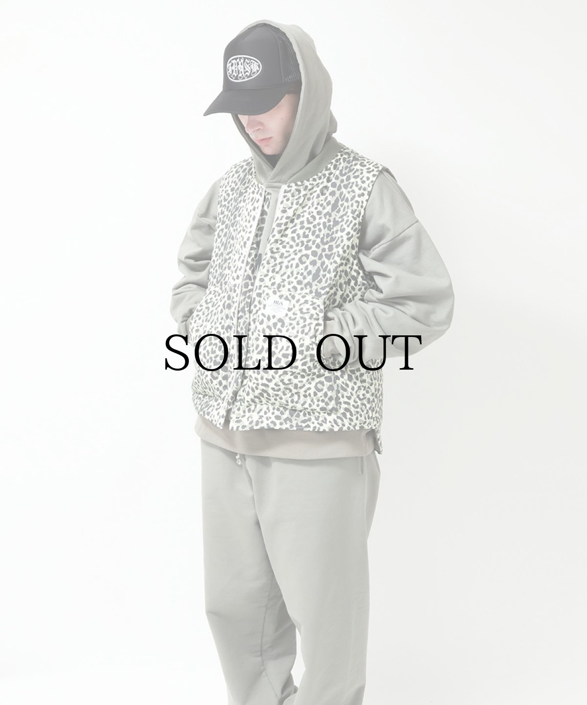 画像4: HIDEANDSEEK(ハイドアンドシーク) / Camo Zip Work Vest (4)