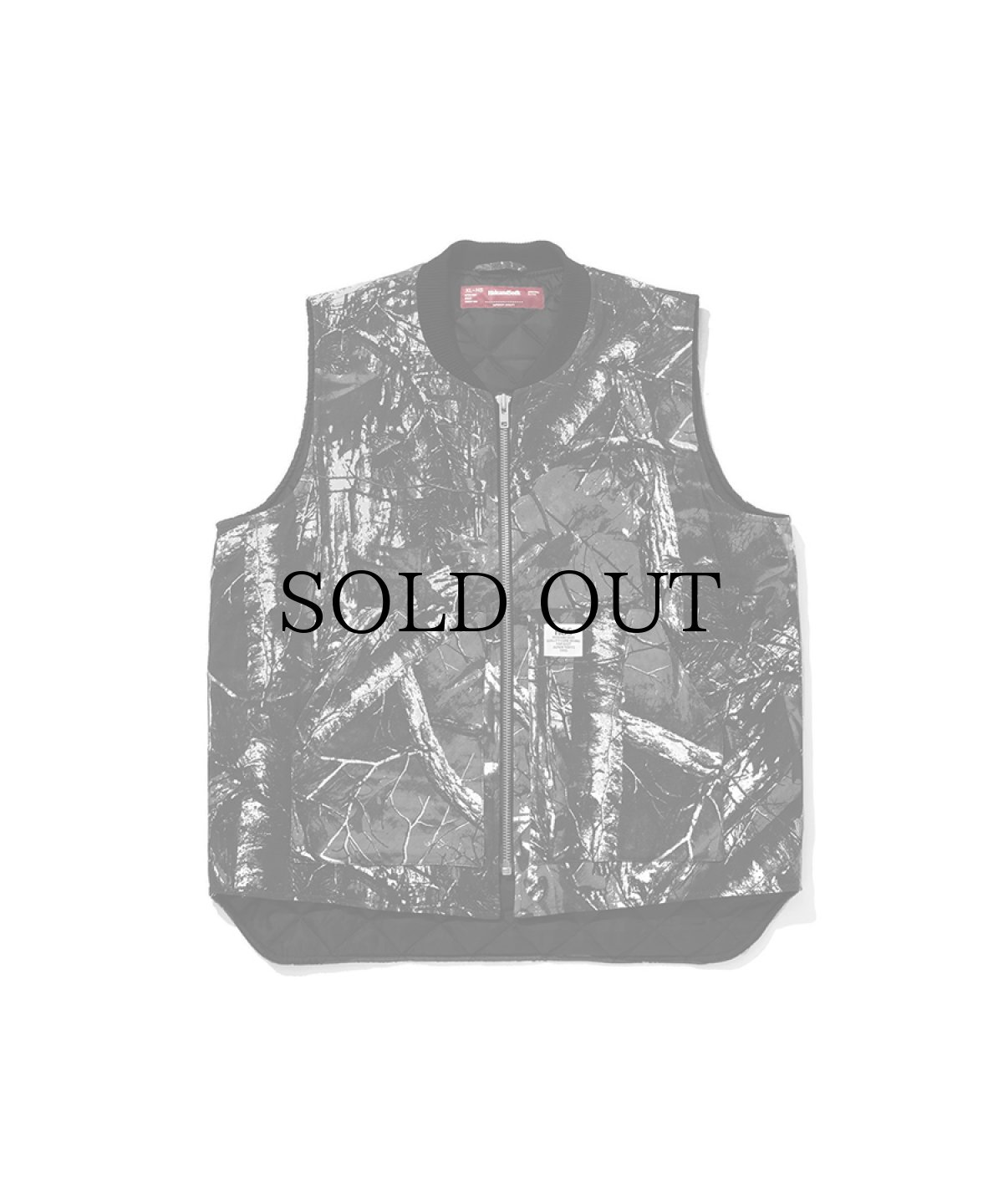 画像1: HIDEANDSEEK(ハイドアンドシーク) / Camo Zip Work Vest (1)