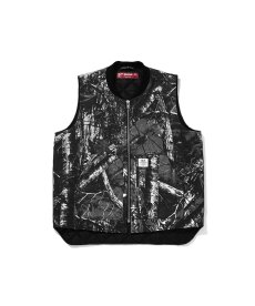 画像3: HIDEANDSEEK(ハイドアンドシーク) / Camo Zip Work Vest (3)