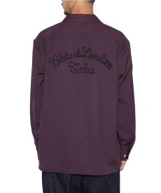 画像12: CALEE(キャリー) / "BLATANT LOCALISM" OPEN COLLAR ROUND L/S SH (12)
