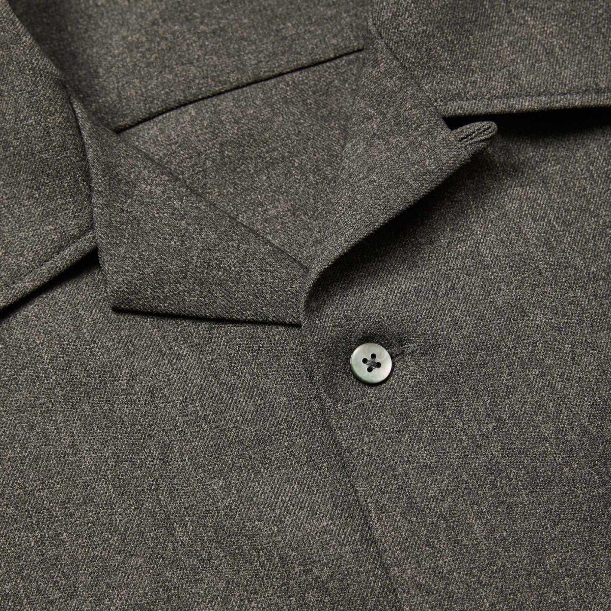 画像8: CALEE(キャリー) / "BLATANT LOCALISM" OPEN COLLAR ROUND L/S SH (8)