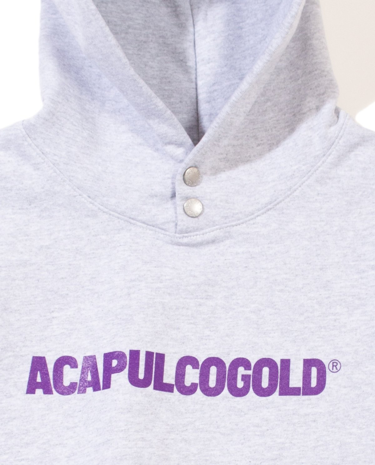 画像8: ACAPULCO GOLD(アカプルコゴールド) / LINEAR SIGNATURE SNAP HOODED SWEATSHIRT (8)