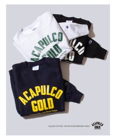 画像1: ACAPULCO GOLD(アカプルコゴールド) / ARCH LOGO CREWNECK SWEATSHIRT (1)