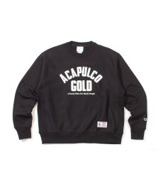 画像2: ACAPULCO GOLD(アカプルコゴールド) / ARCH LOGO CREWNECK SWEATSHIRT (2)