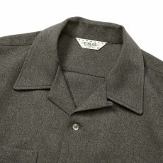 画像7: CALEE(キャリー) / "BLATANT LOCALISM" OPEN COLLAR ROUND L/S SH (7)