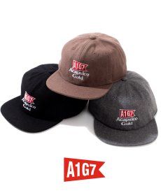 画像1: ACAPULCO GOLD(アカプルコゴールド) / WOOL 6 PANEL CAP (1)