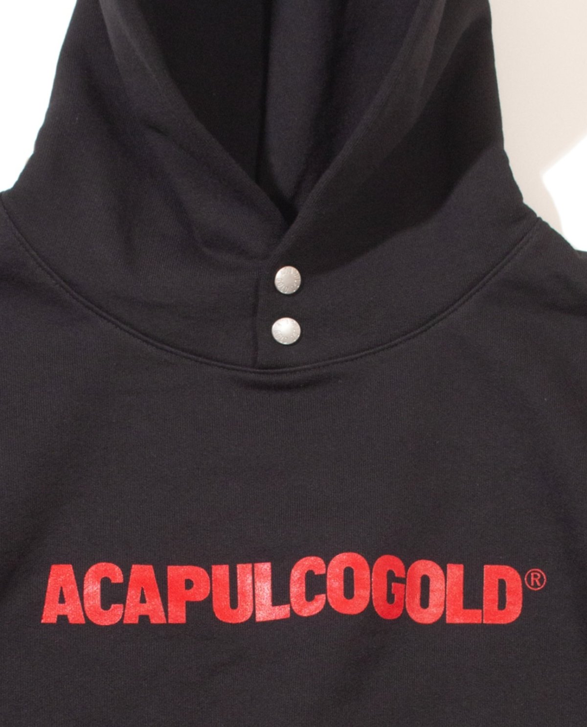 画像7: ACAPULCO GOLD(アカプルコゴールド) / LINEAR SIGNATURE SNAP HOODED SWEATSHIRT (7)