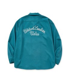 画像3: CALEE(キャリー) / "BLATANT LOCALISM" OPEN COLLAR ROUND L/S SH (3)